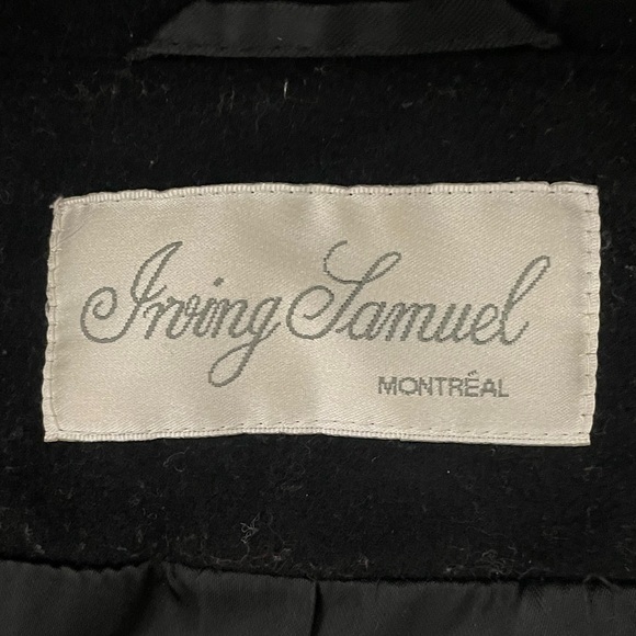 Vintage Irving Samuel Wool Coat With Fox Collar - Picture 7 of 13